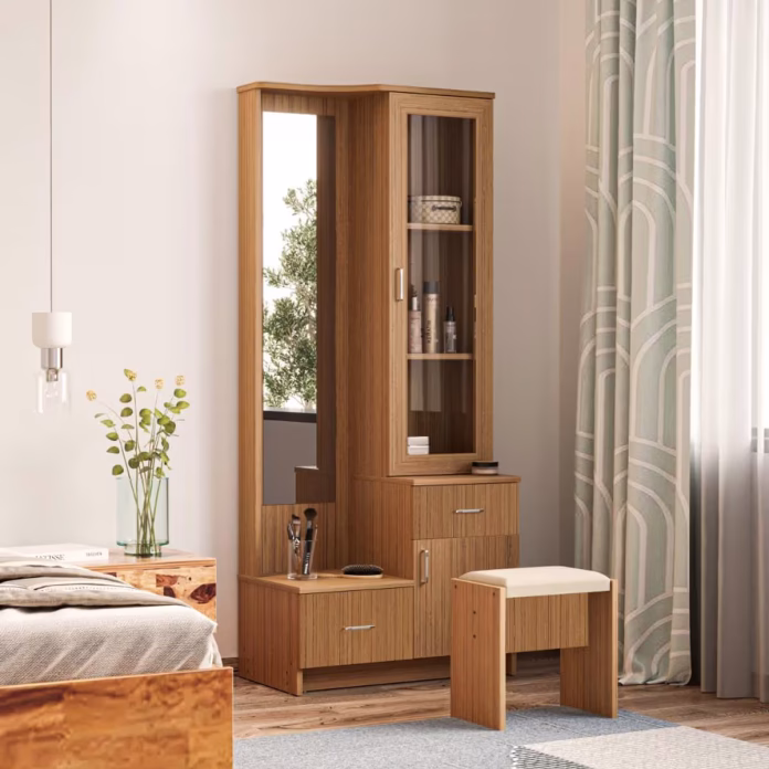 modern wooden dressing table design