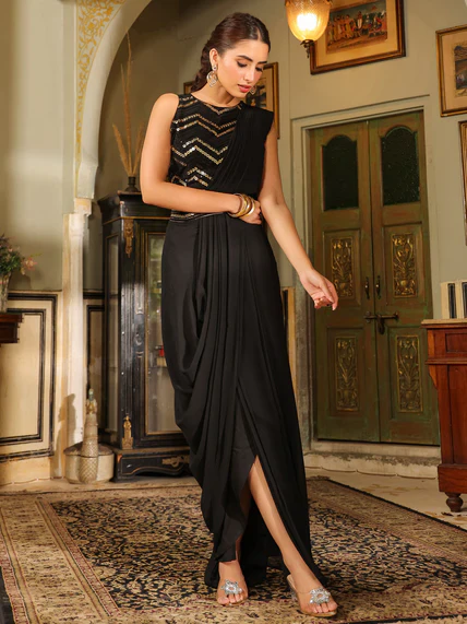 indo western dress for women